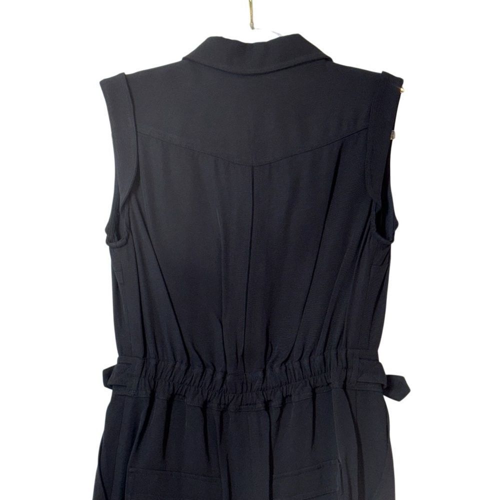 Reiss Abella Utility Sleeveless Jumpsuit In Navy - Picture 11 of 12